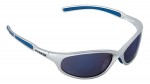Grinder Sunglasses Silver / Blue