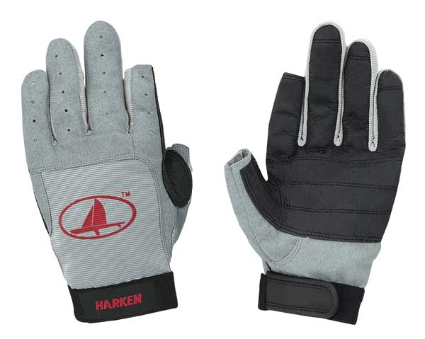 Classic - Full Finger Glove Grey / Black