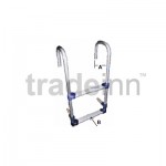 Ladder with Movable Arm Hooks