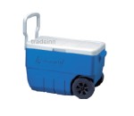 Blue Icebox With Wheels 49 Liters