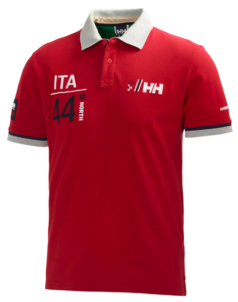 Crew HP Polo Red
