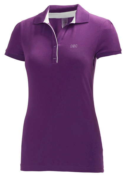 Breeze Polo Essential Purple Woman