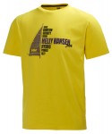 Graphic SS Tee Bright Yellow