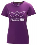 Graphic SS T-shirt Essential Purple Woman 231